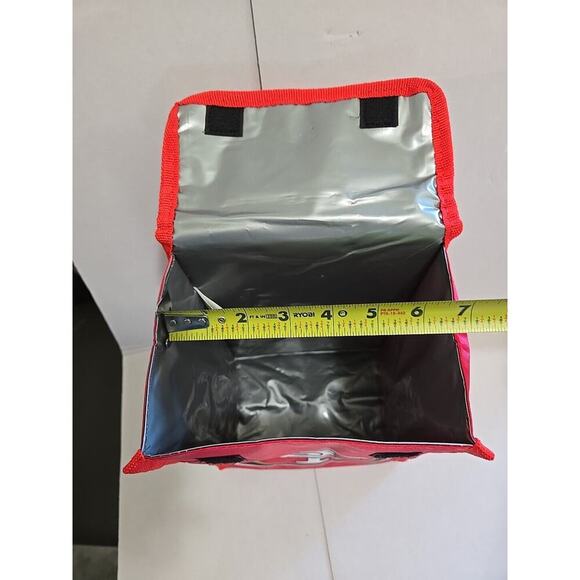 NFL San Francisco 49ERS Insulated Lunch Bag With hook loop Closure NWT - Picture 12 of 14